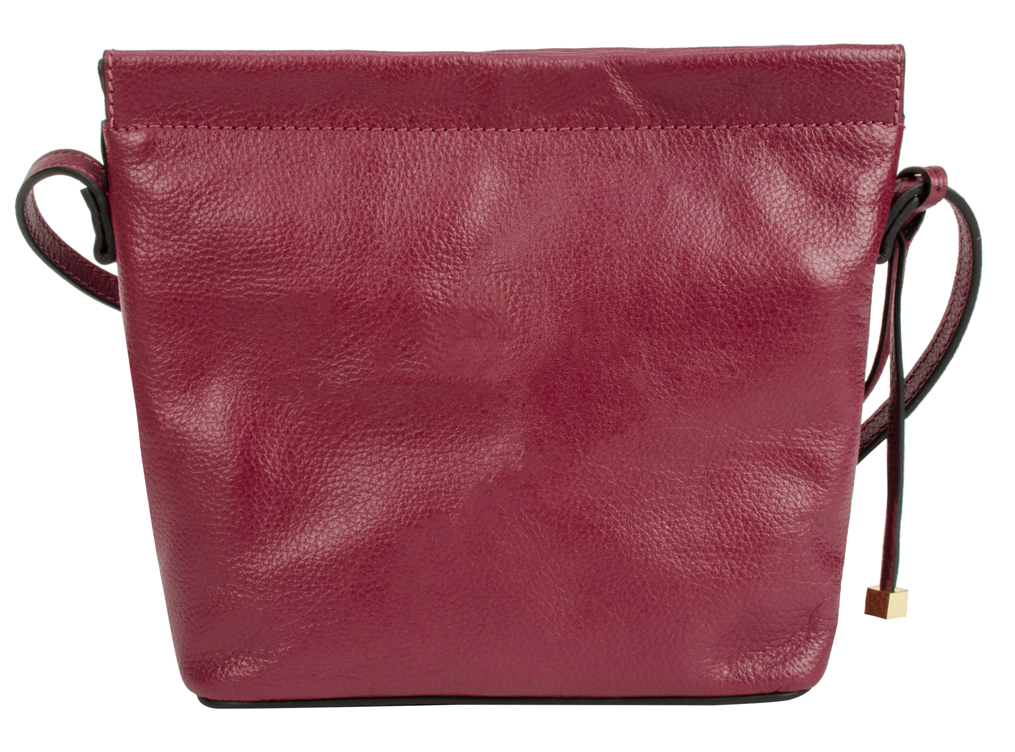 Tahari Sienna Bucket Leather Crossbody Bag