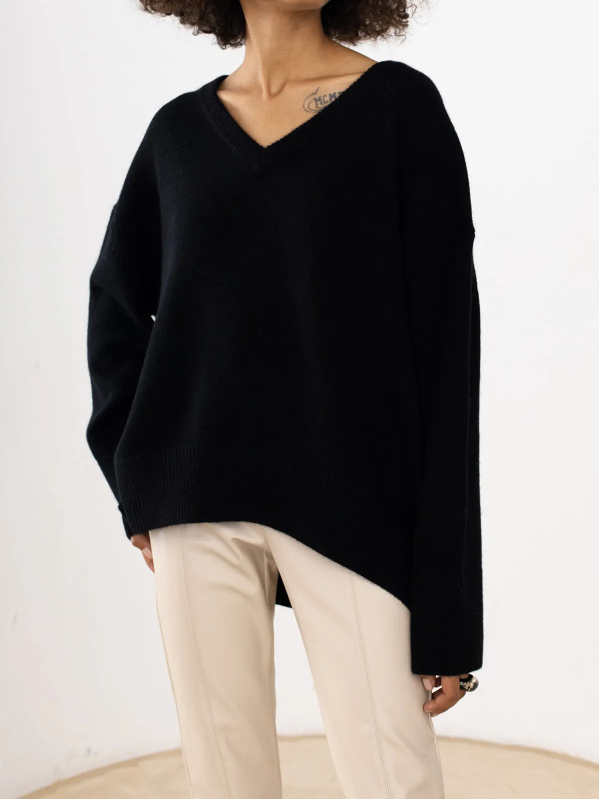 Tranquil Morning Graceful Pullover Sweater