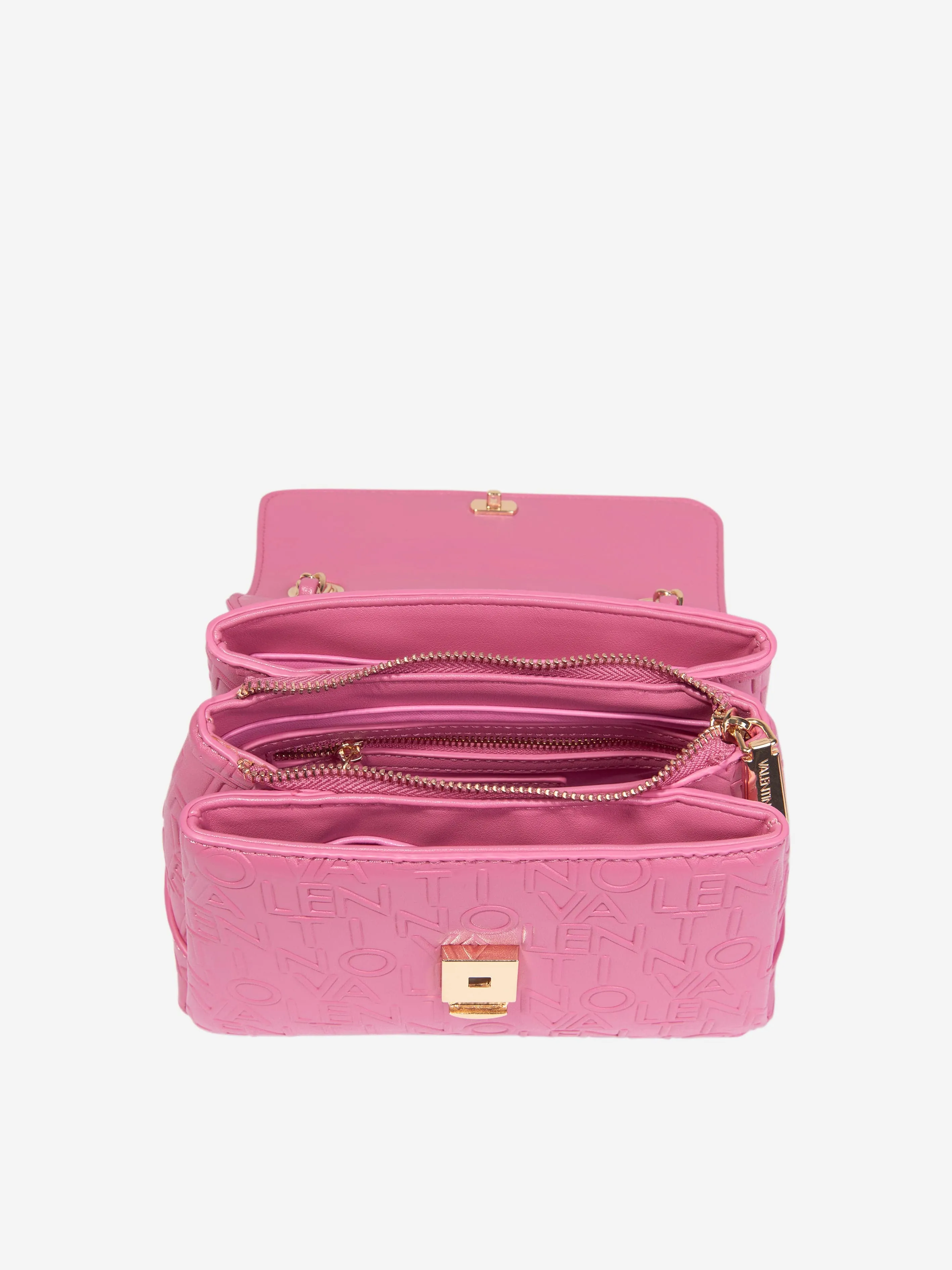 Valentino Girls Relax Flap Bag in Coral