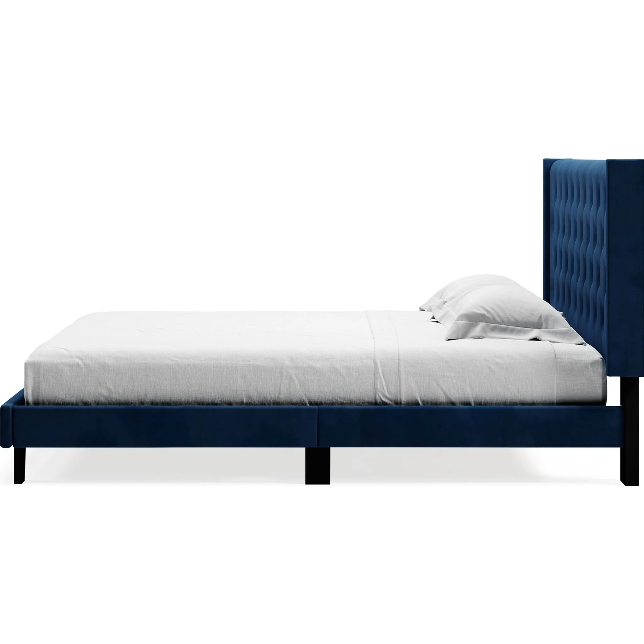 Vintasso Upholstered King Bed