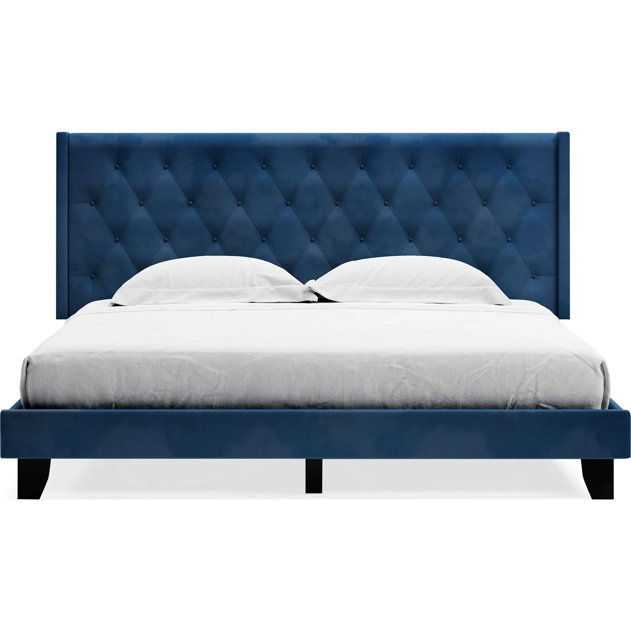 Vintasso Upholstered King Bed