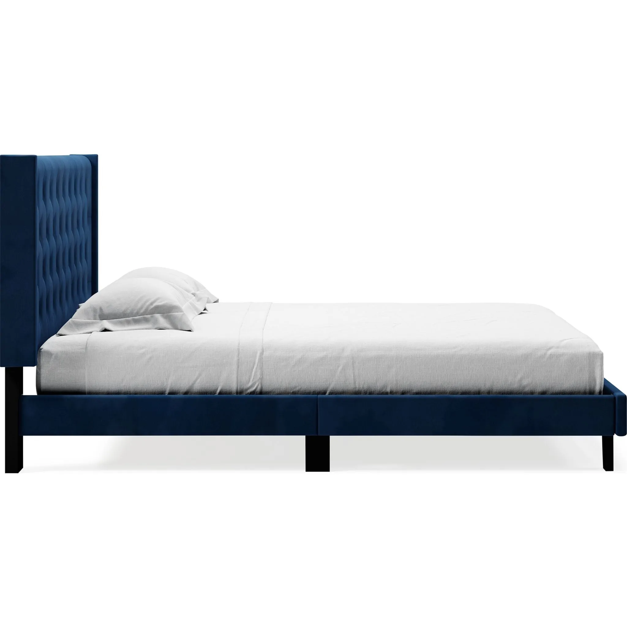 Vintasso Upholstered King Bed