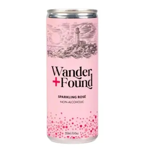 Wander   Found Non-Alcoholic Sparkling Rosé Cans