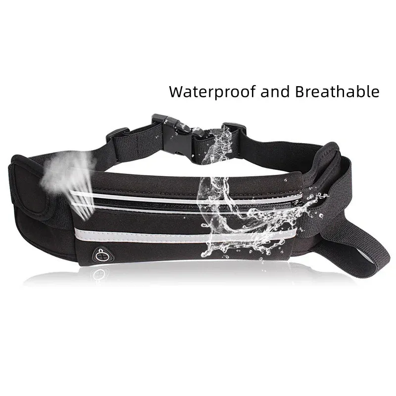 Waterproof Waist Bag for Running Gym Cycling