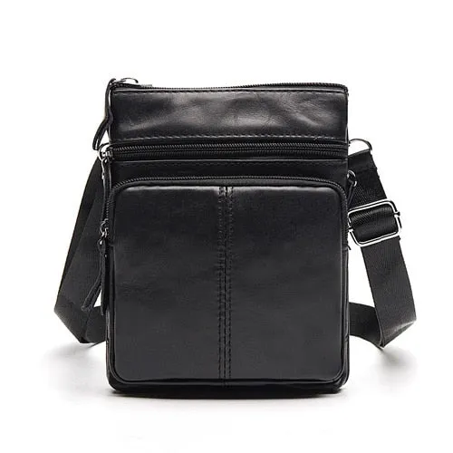 West Louis™ Shoulder Crossbody Genuine Leather Messenger Bag