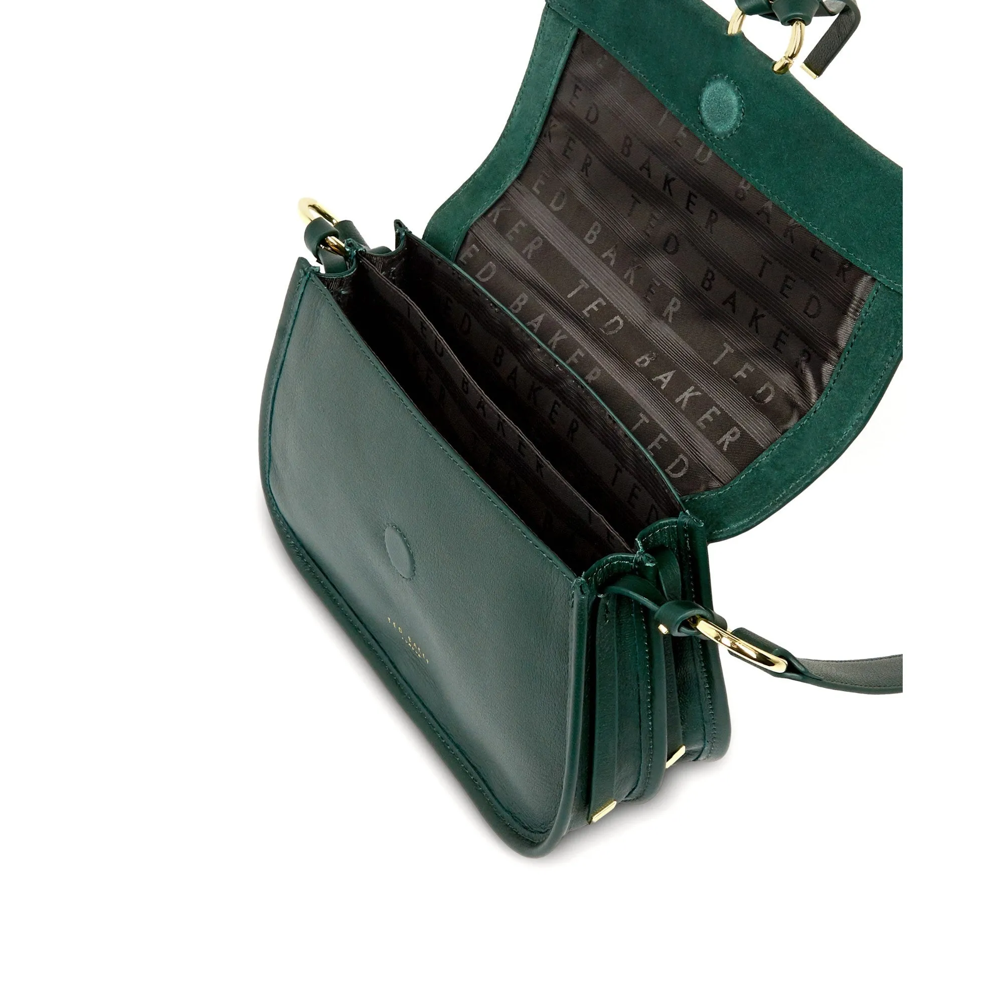 Women Harrlee-Long Tassel Saddle Xbody Bag - Dark-Green