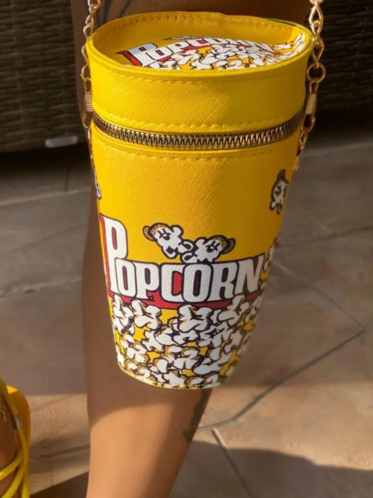 Women's Mini Popcorn Crossbody Bag