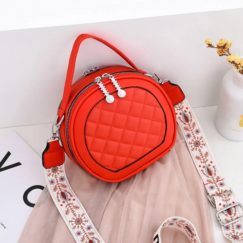 Women's Round Versatile Retro Shoulder Bag