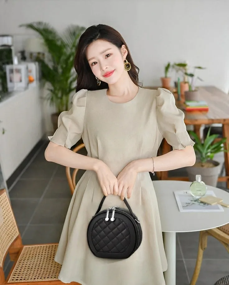 Women's Round Versatile Retro Shoulder Bag