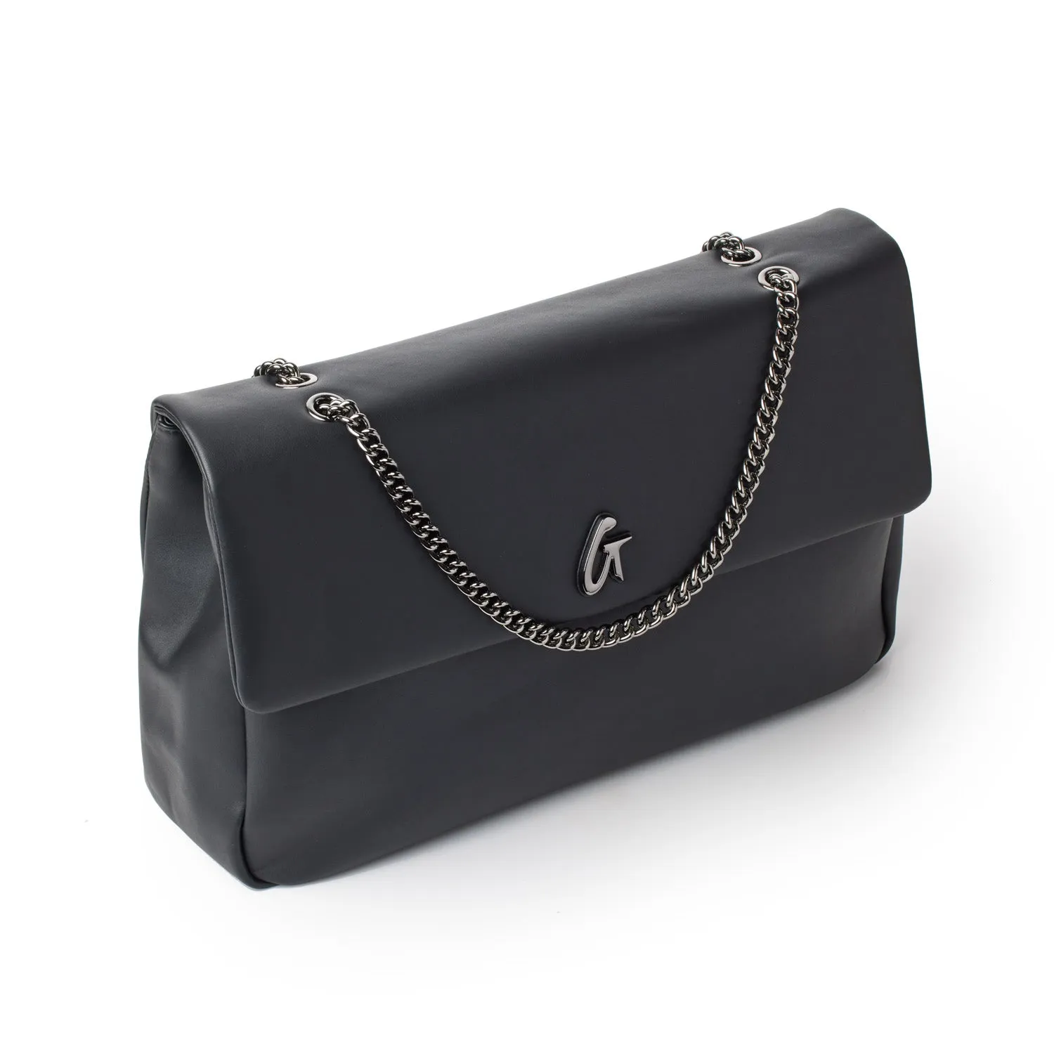 XL STANDARD FLAP BAG - BLACK