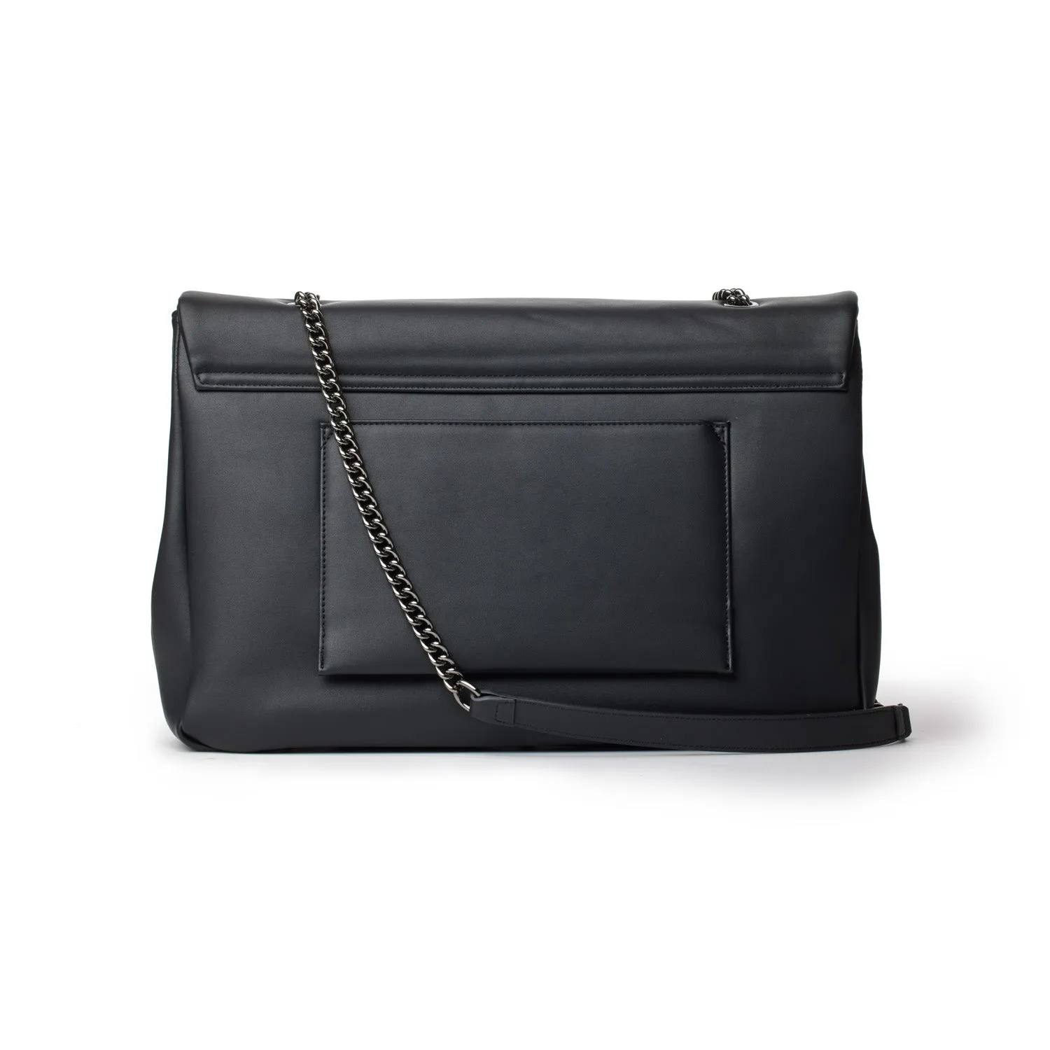 XL STANDARD FLAP BAG - BLACK